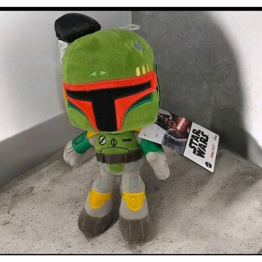 Lot of 10 Star Wars Boba Fett 8" Plush Stuffed Toy Disney